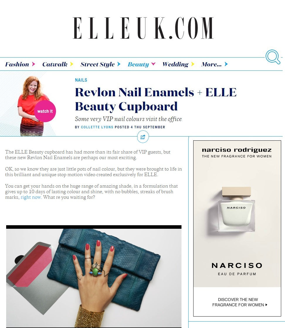 Elle UK online